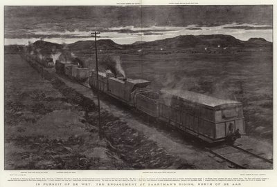 Em Pursuit ou De Wet, o noivado no Bakingman&39;s Siding, North ou De Aar de Joseph Nash